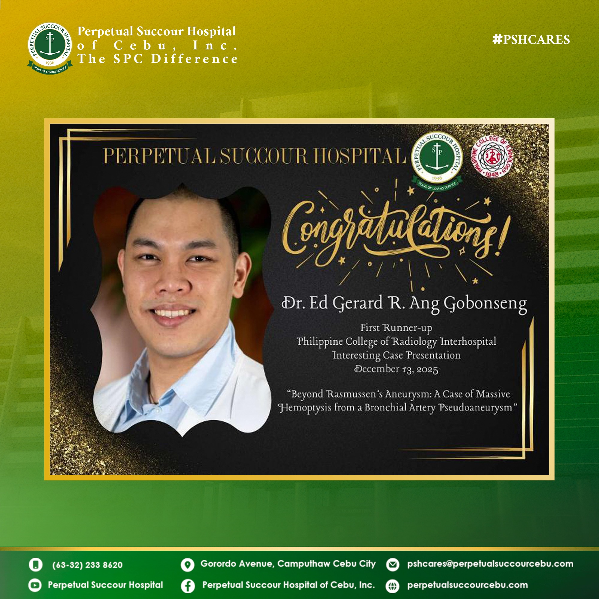 🎉... - Perpetual Succour Hospital of Cebu, Inc. | Facebook