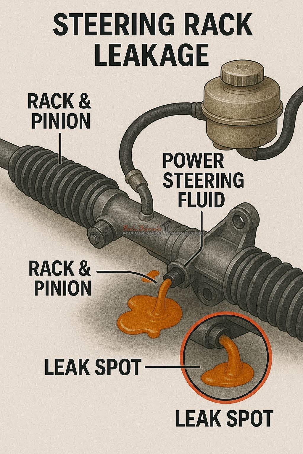 Cailao - Experiencing a puddle of reddish or amber fluid under your car ...