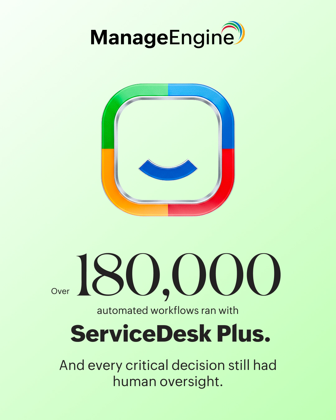 ManageEngine - In 2025, automation didn’t replace human... | Facebook