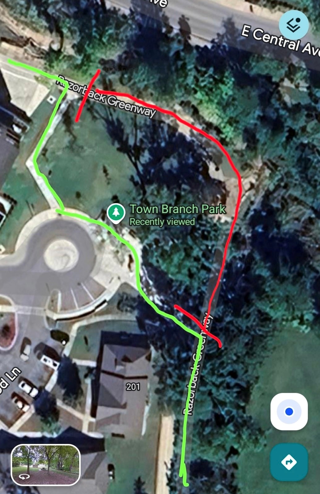 Razorback Greenway