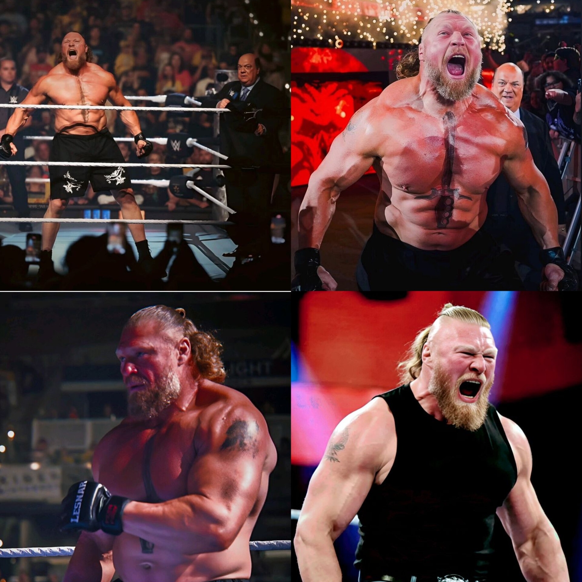 Theswagsports - “THE MOST BROCK LESNAR WAY POSSIBLE” 🗣️ Seth Rollins ...
