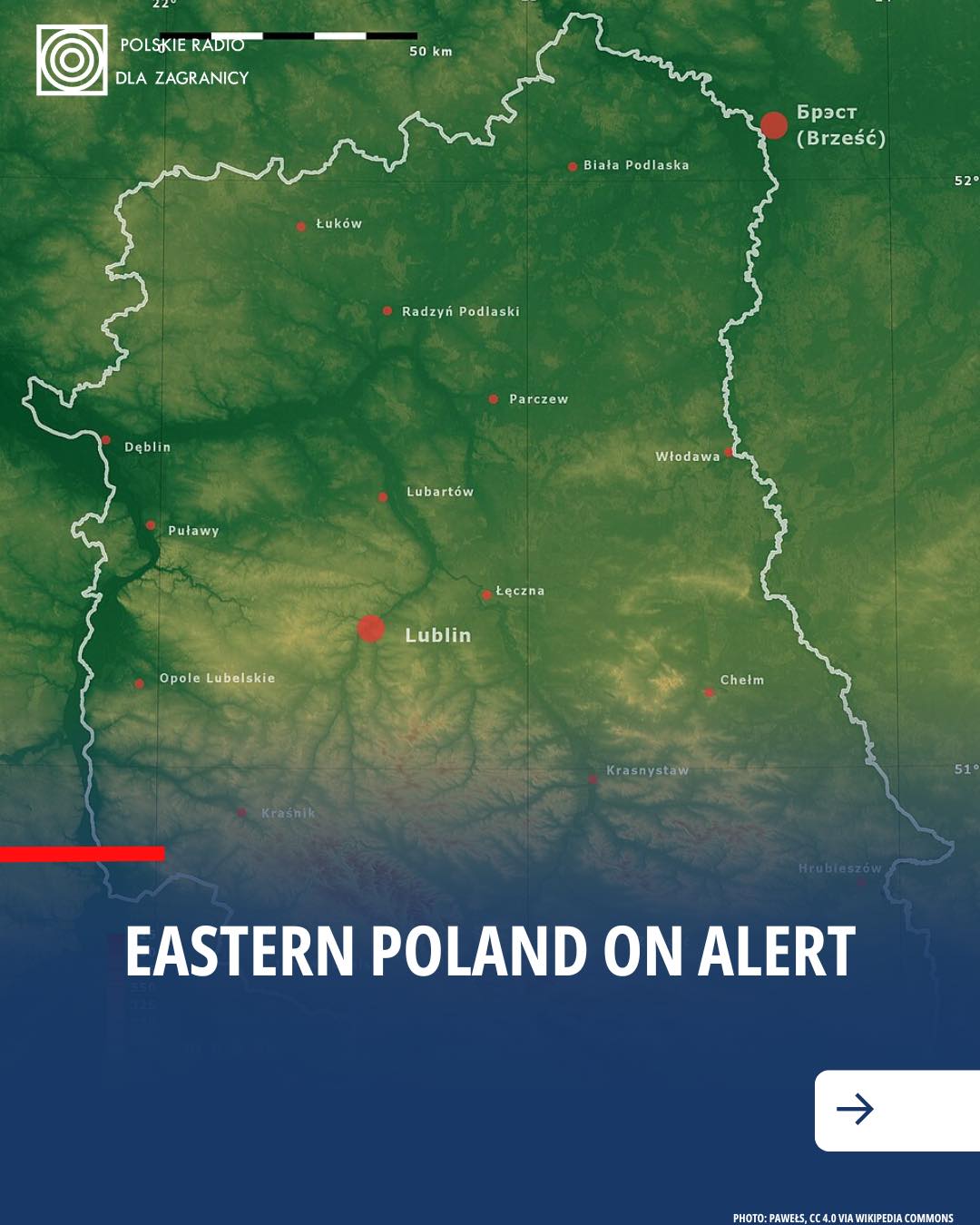 Radio - 🇵🇱🚨 Air raid sirens were activated in eastern Poland on ...