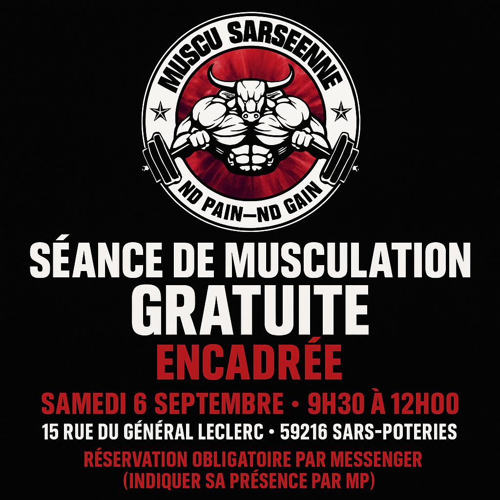 Muscusarseenne | Sars-Poteries