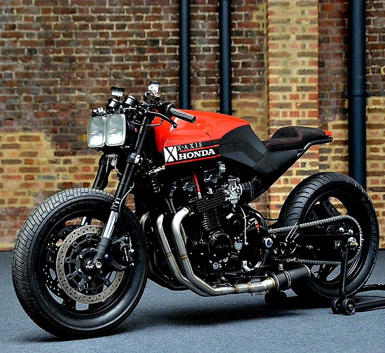 Honda CBX750 Cafe Racer ❤️⚡❤️ By- X-Axis Custom