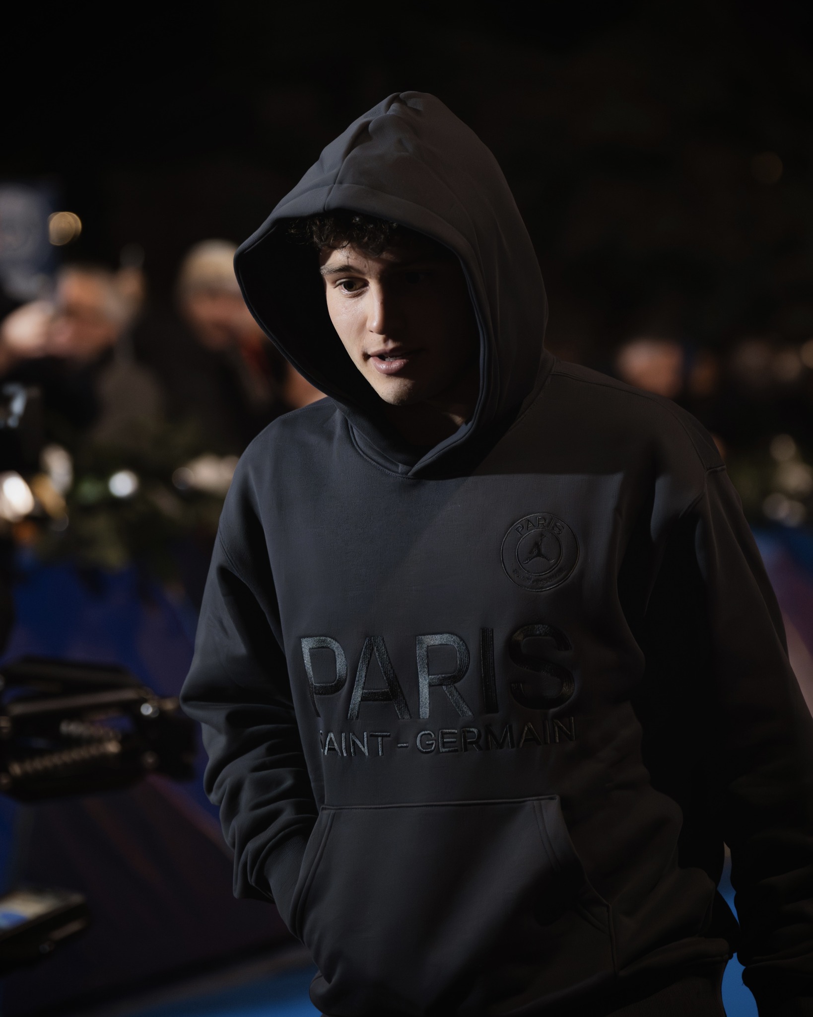 From the squad to the streets. PSG players stepping out in the new