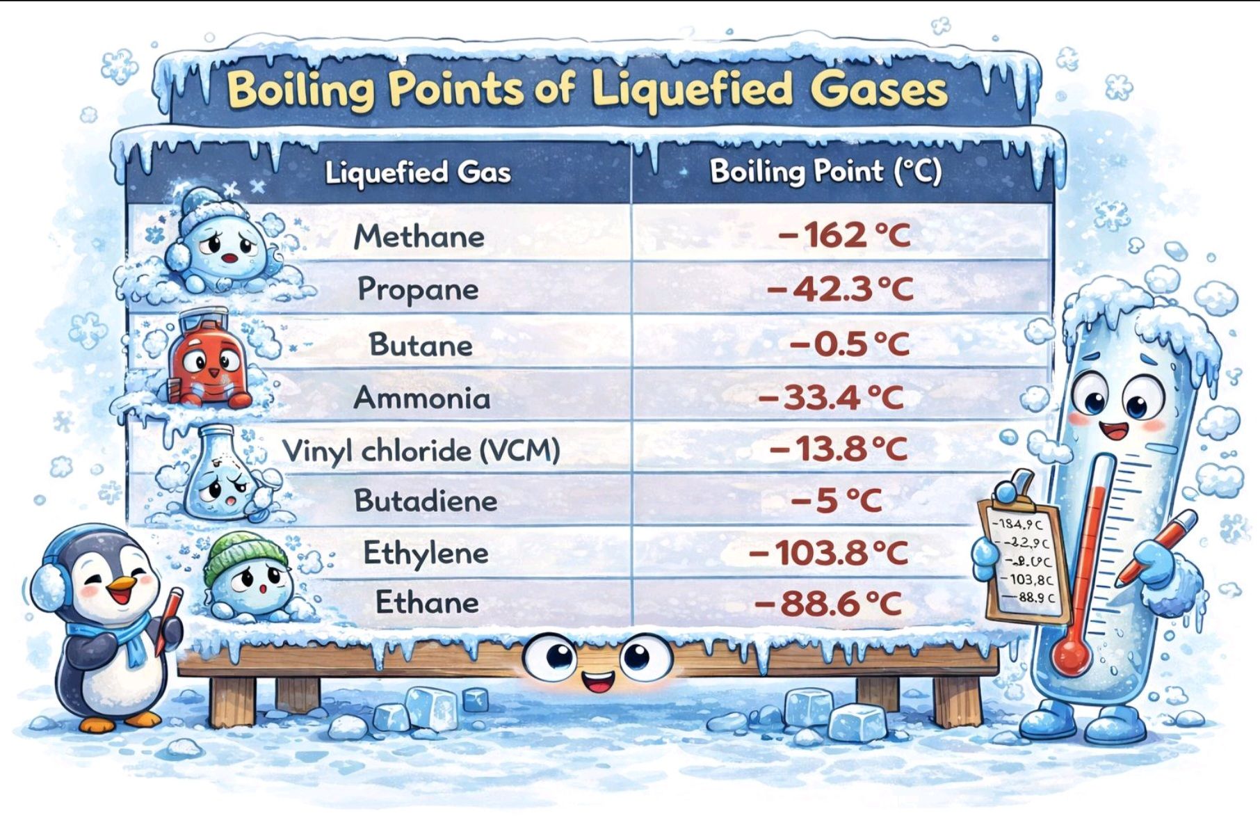 Chemical - Boiling Point in Liquefied Gases In liquefied gases, the ...