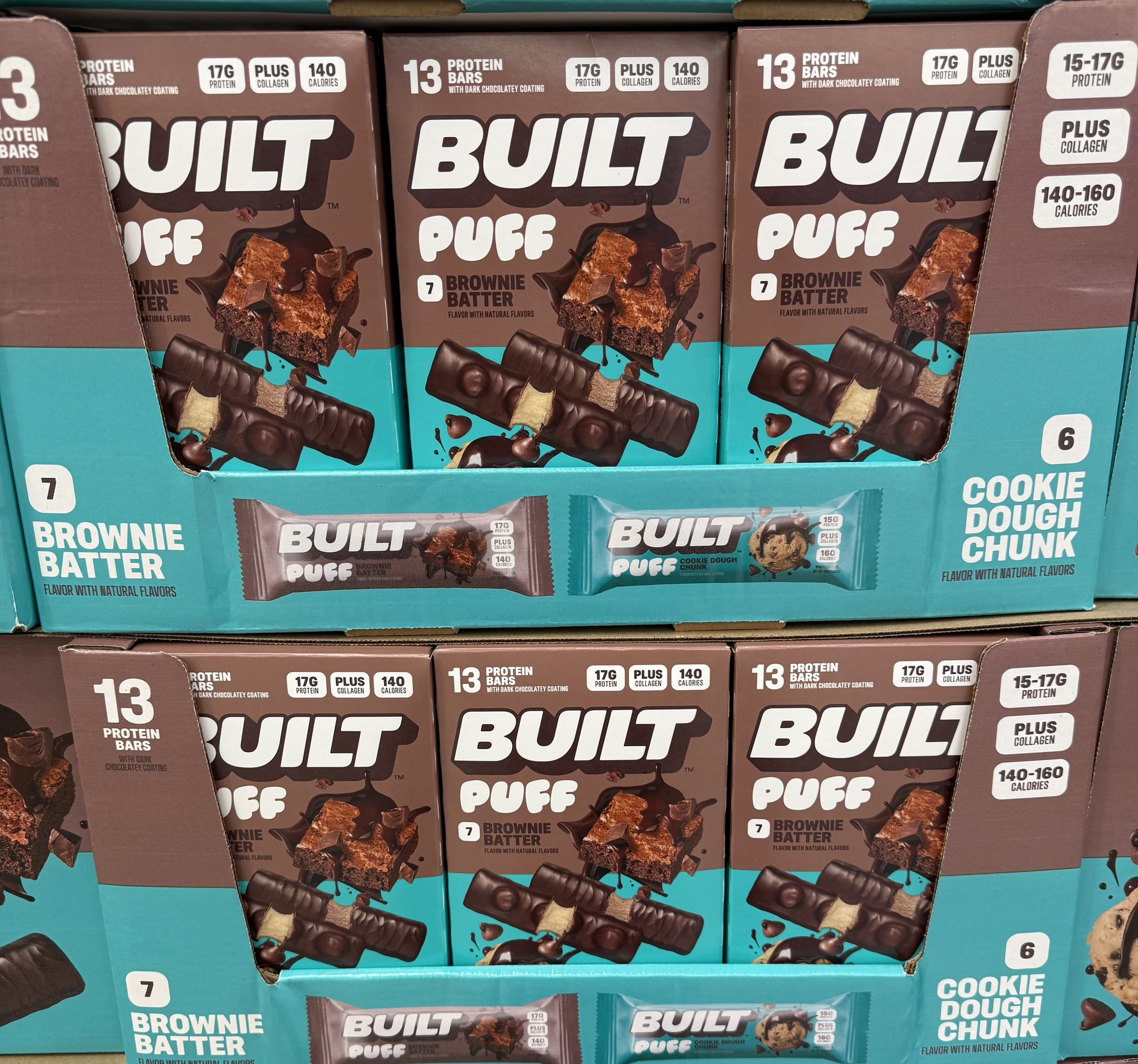 Sam's - Built Puff Protein Bars are a great tasting snack that also ...