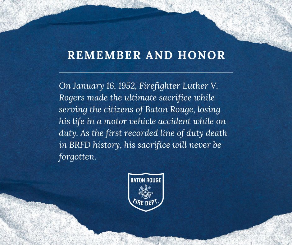 Baton Rouge Fire Department... - Baton Rouge Fire Department