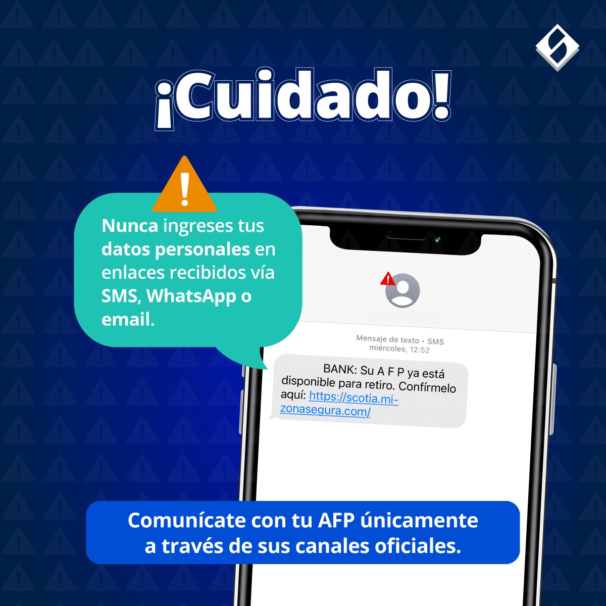Superintendencia - ️⚠️ ¡Atención! Circulan mensajes fraudulentos por ...