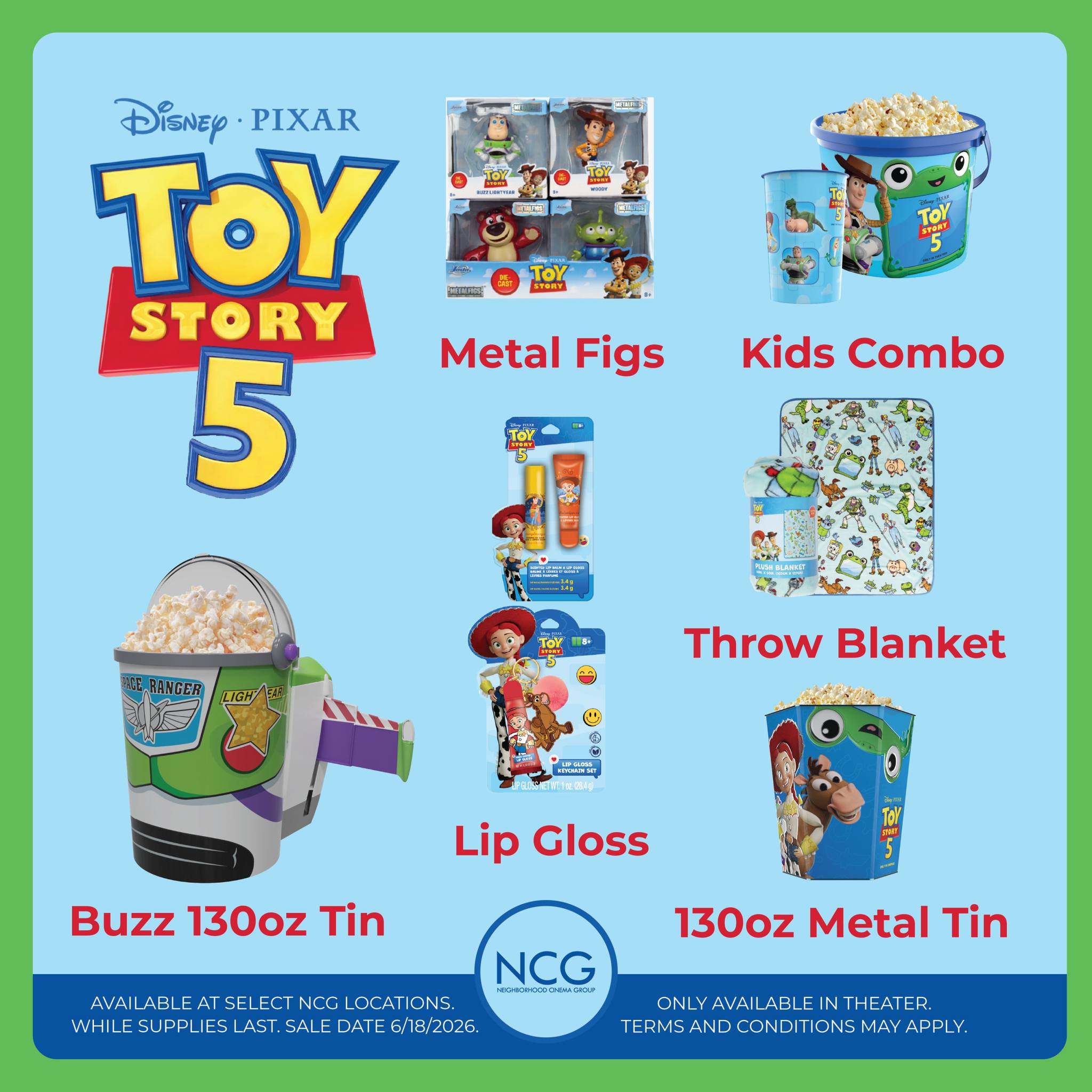 The gang is back in Toy Story 5 and you can collect them all