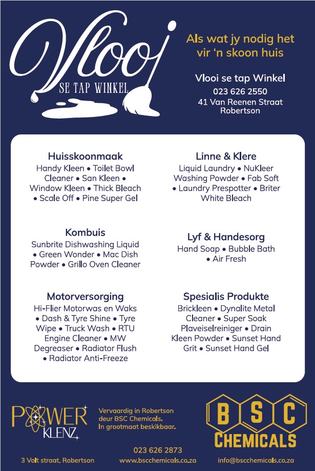 Vlooi - Dit is Vrydag! 🎉 Spring-clean die huis & motor met bekostigbare ...