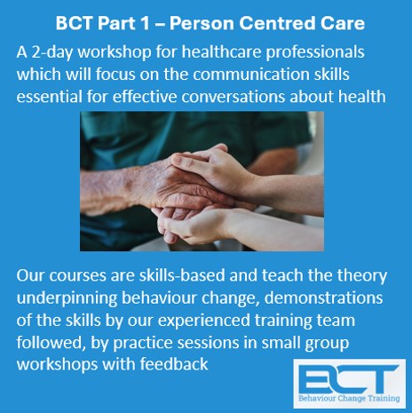 Behaviour Change Training