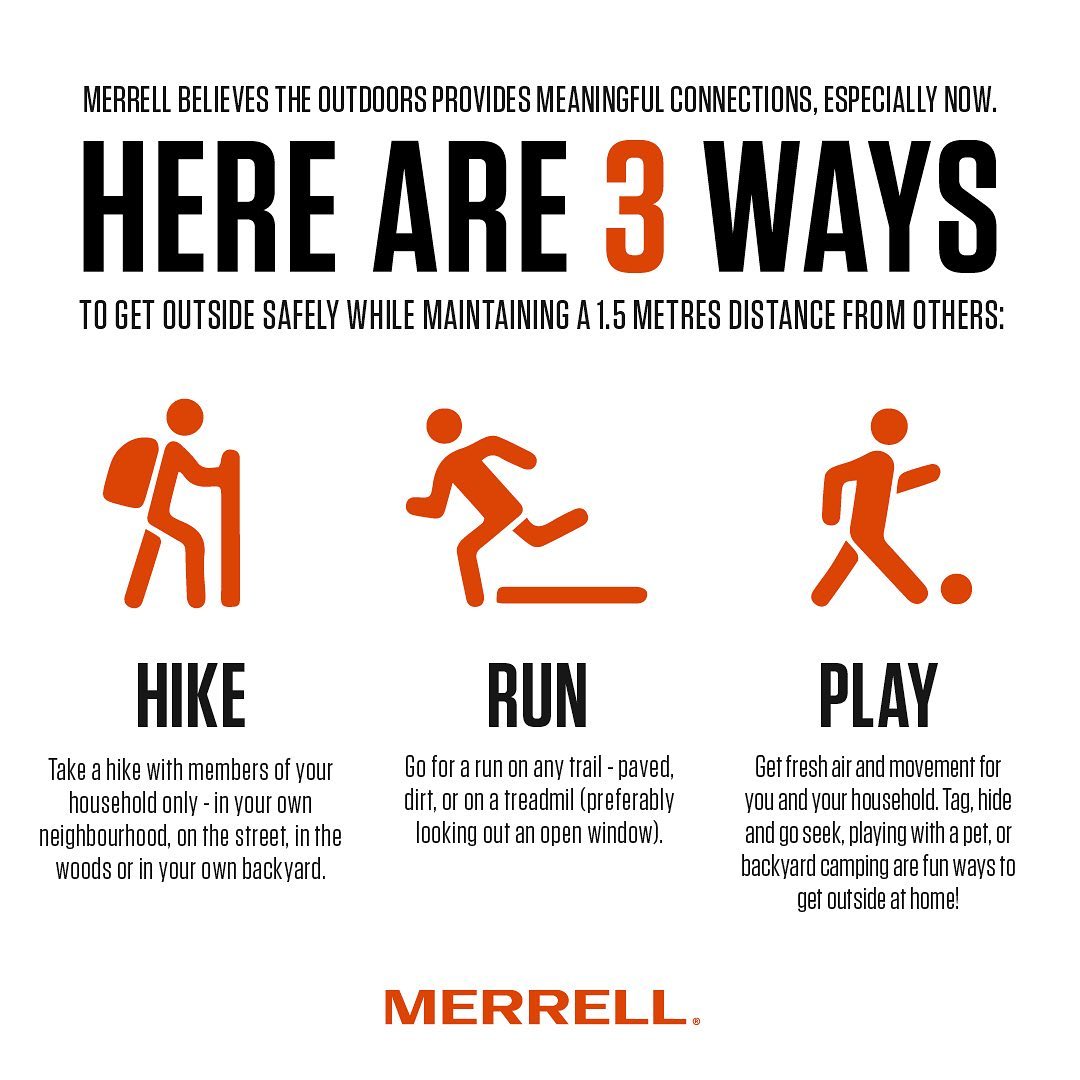 Merrell - Get outside, responsibly 🏔 | Facebook