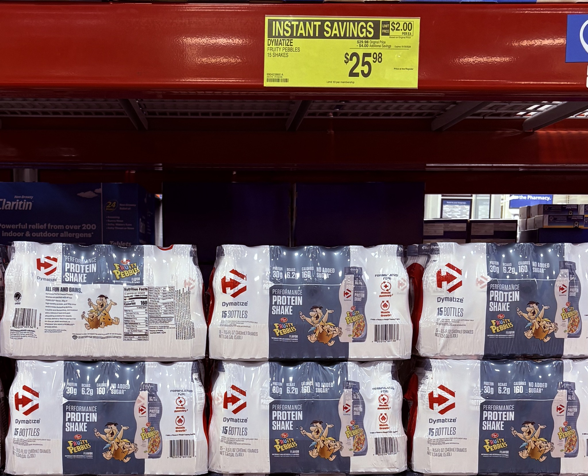 Sam's - 🥤 New from Dymatize! Fruity Pebbles Ready-to-Drink Protein ...