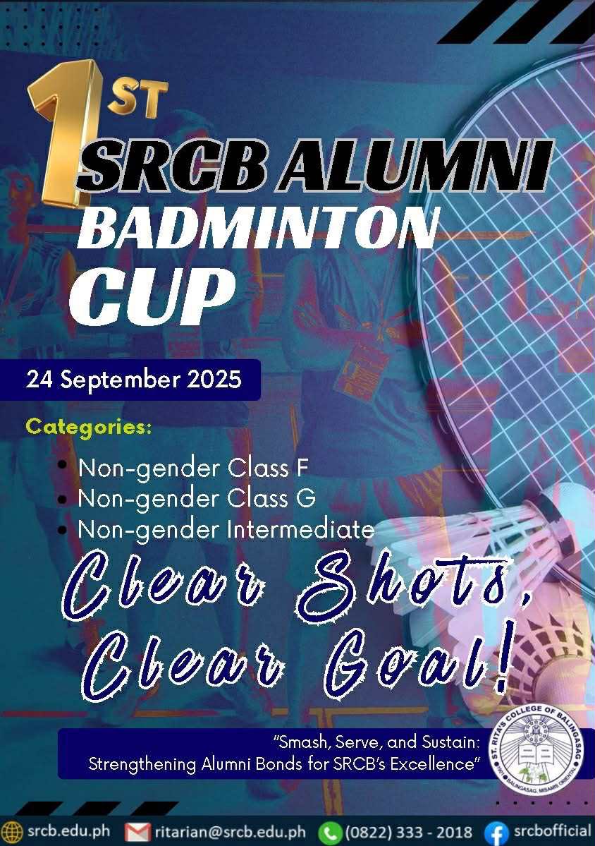 🎉🏸 THE LONG WAIT... - St. Rita's College of Balingasag SRCB | Facebook