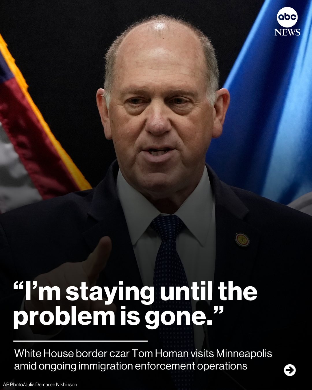 ABC News - Trump administration border czar Tom Homan said... | Facebook