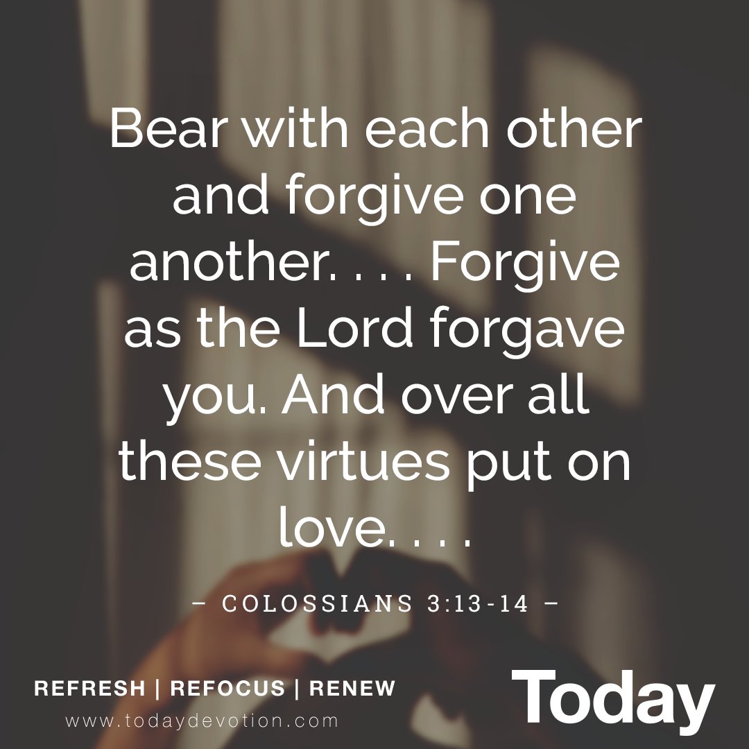 The gospel doesn’t ignore our past.... - Today Daily Devotion | Facebook