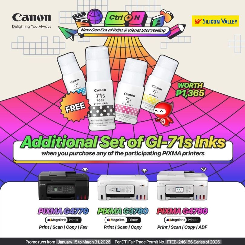Silicon - 🖨️ Print Big. Save Big. Get FREE GI-71s inks worth ₱1,365 ...