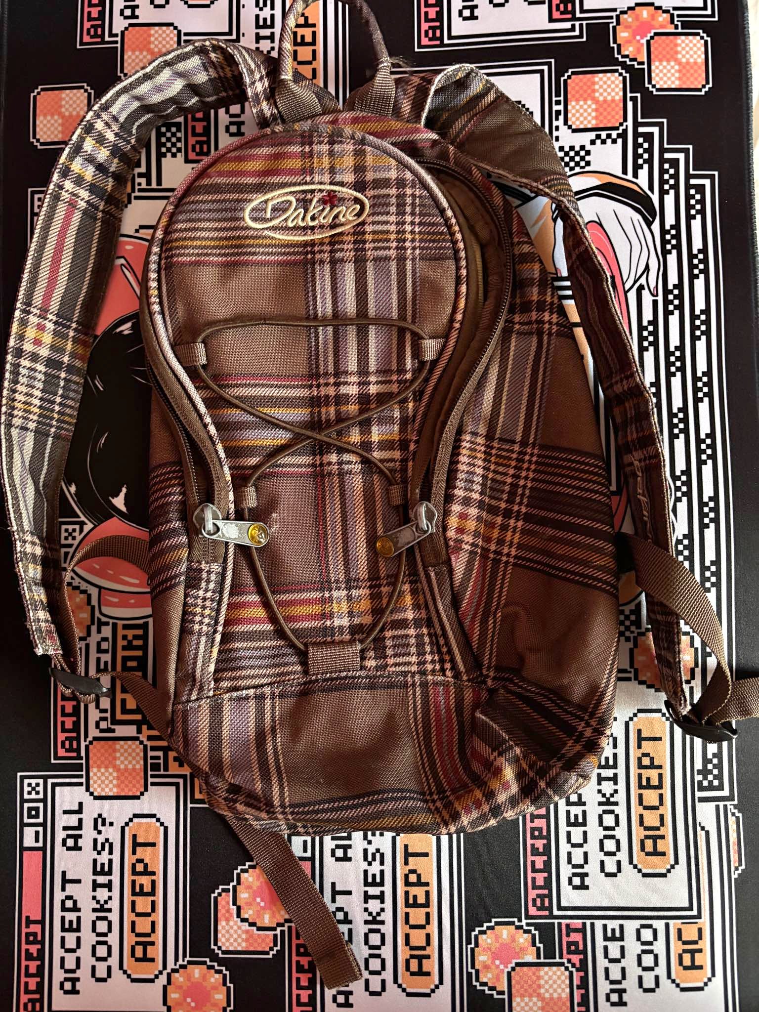 brown checkered mini backpack BinkyBro (Checks) Give your little one a sense of independence by allowing them to carry some of their own things with a super cool backpack of their very own.The BinkyBro Toddler Backpack fits most children from 18 months to 5 years Mebie Baby Rust Wavy Checkered