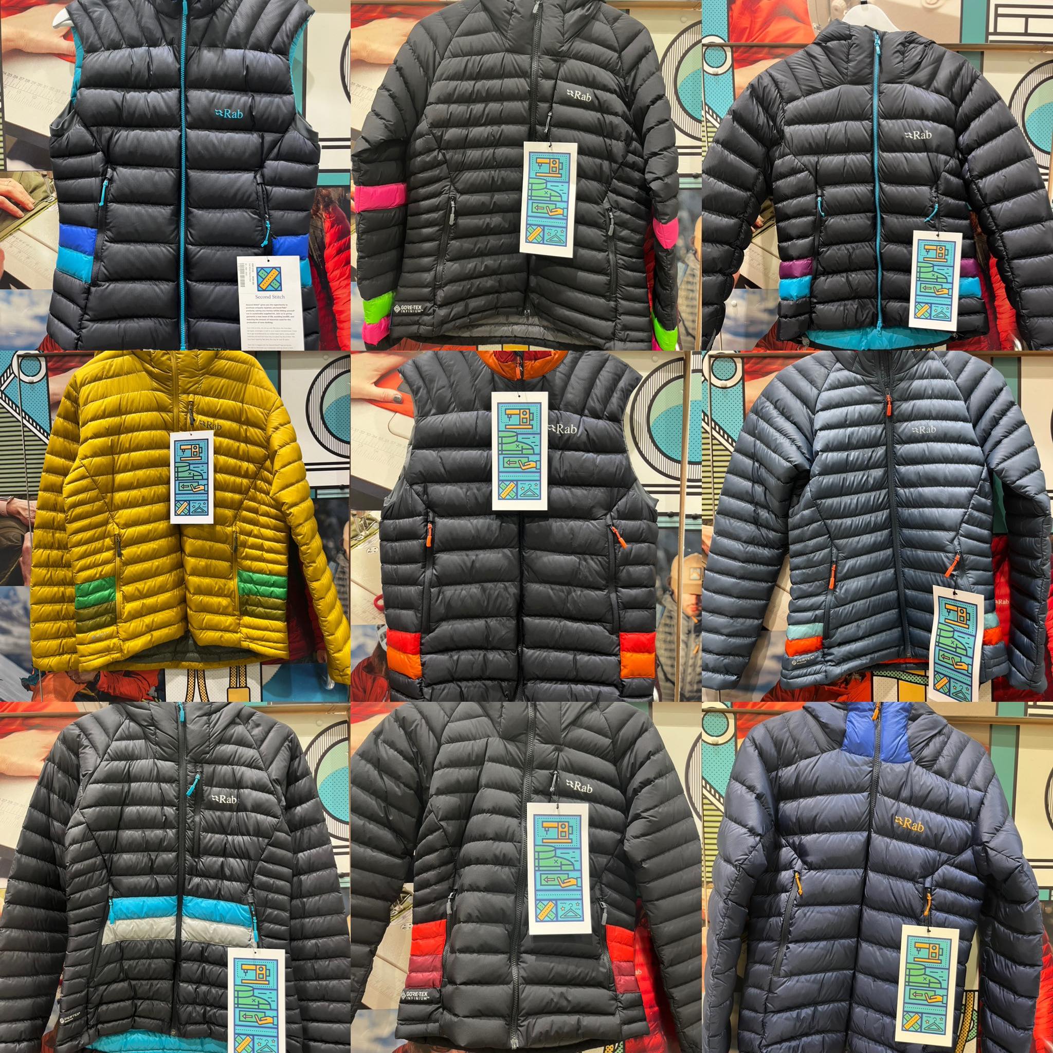 Mountain - More Rab Second Stitch clothing! We have a good selection ...