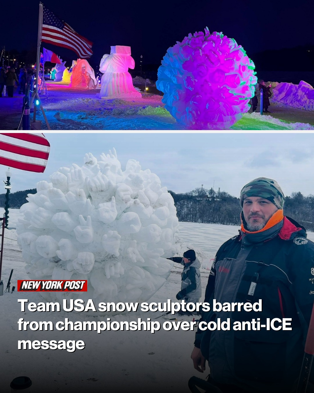 New York Post - They were iced out, alright. | Facebook