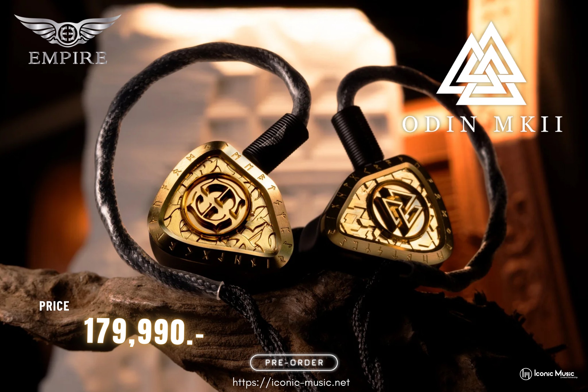 Pre-order ]✨ Empire Ears ODIN MKII ✨ หูฟังระดับเรือธงรุ่นใหม่จาก 
