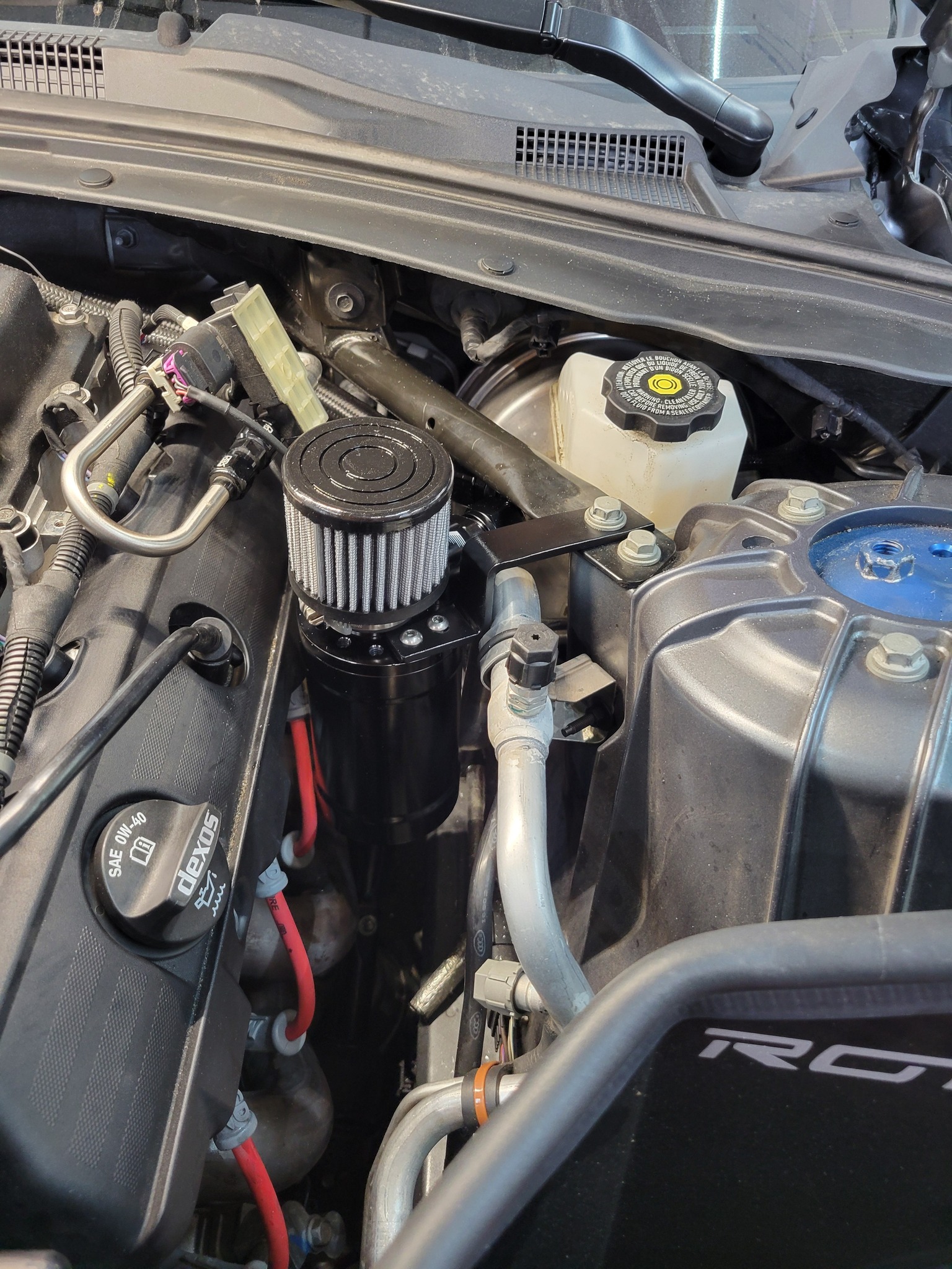 Crankcase Vent Effectiveness in ZX-10 Motorcycle