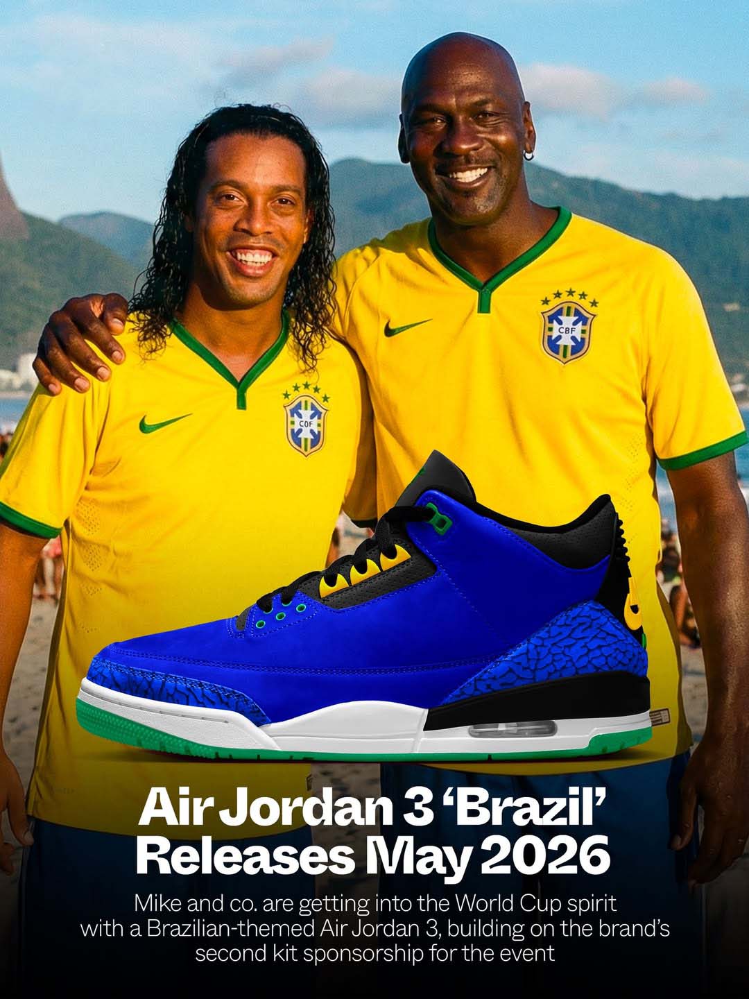 It's time for @jumpman23 to Joga Bonito 🇧🇷 Brazil's fandom of