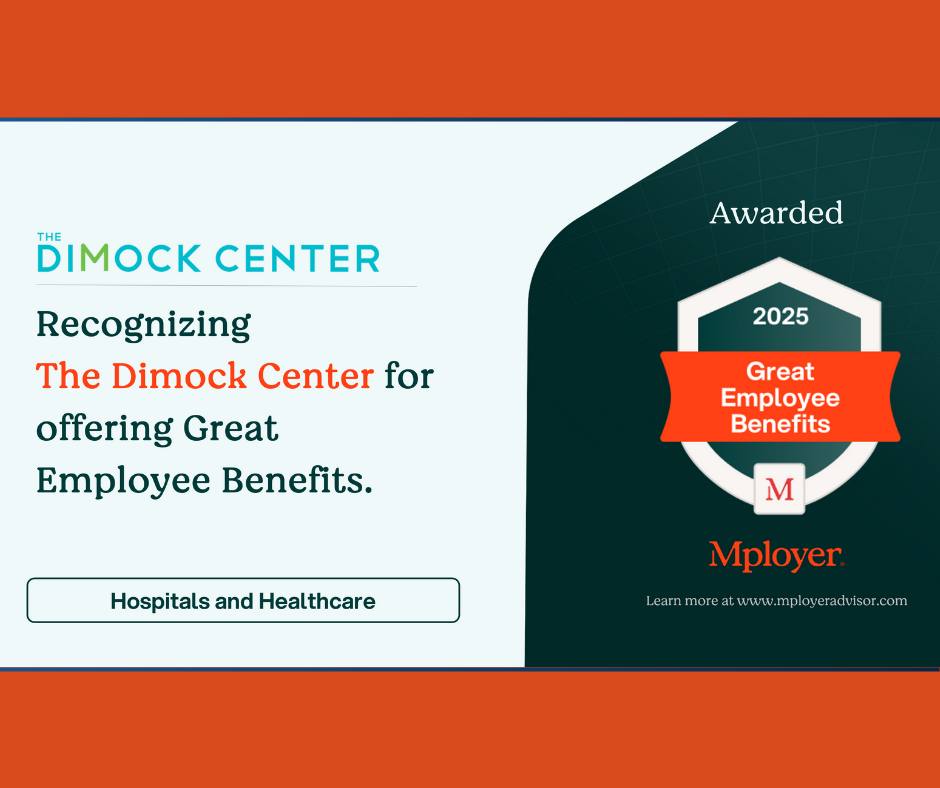 We’re proud to share that The Dimock... - The Dimock Center | Facebook