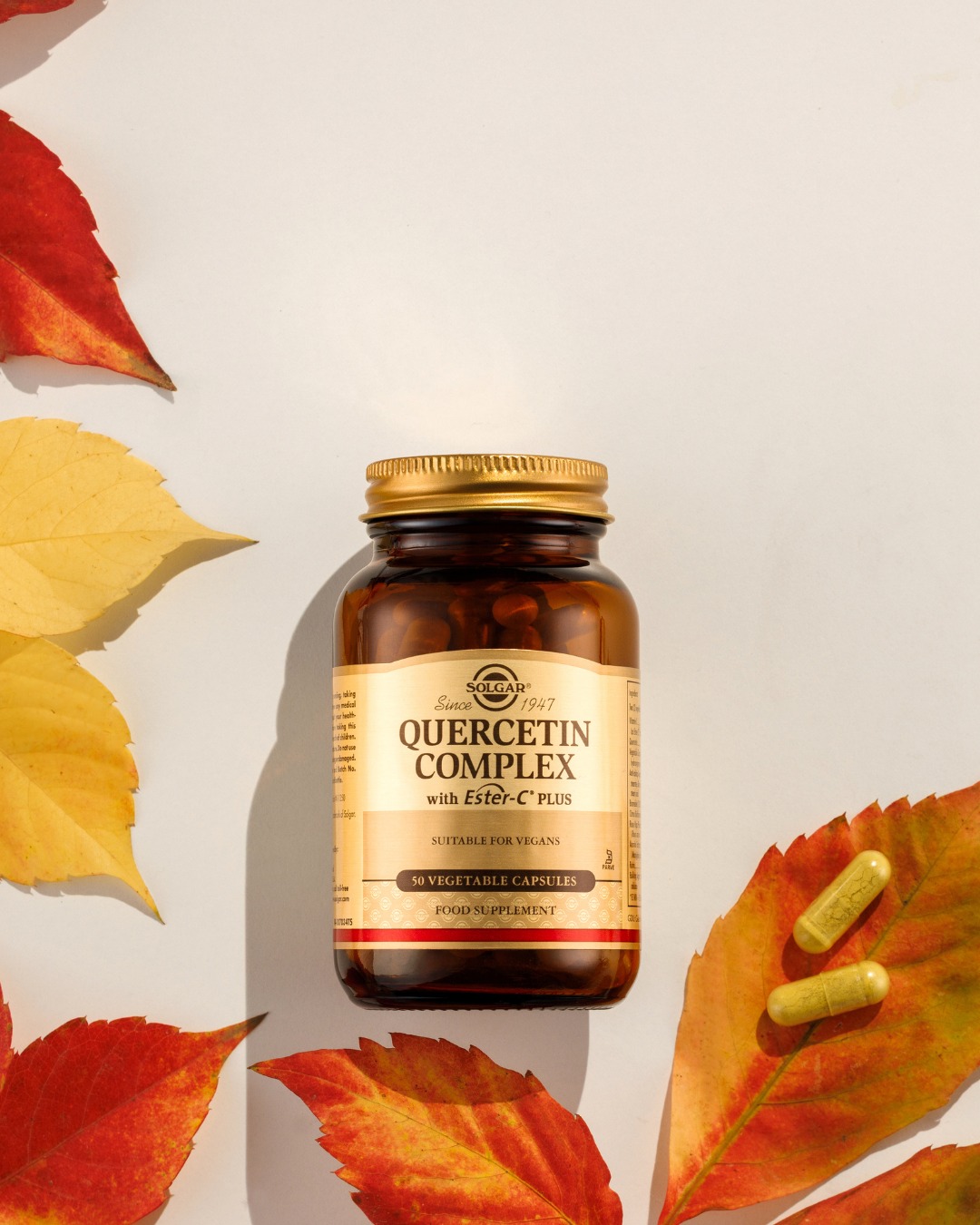Solgar - Solgar Quercetin Complex with Ester-C Plus Ester-C vitamini ve ...