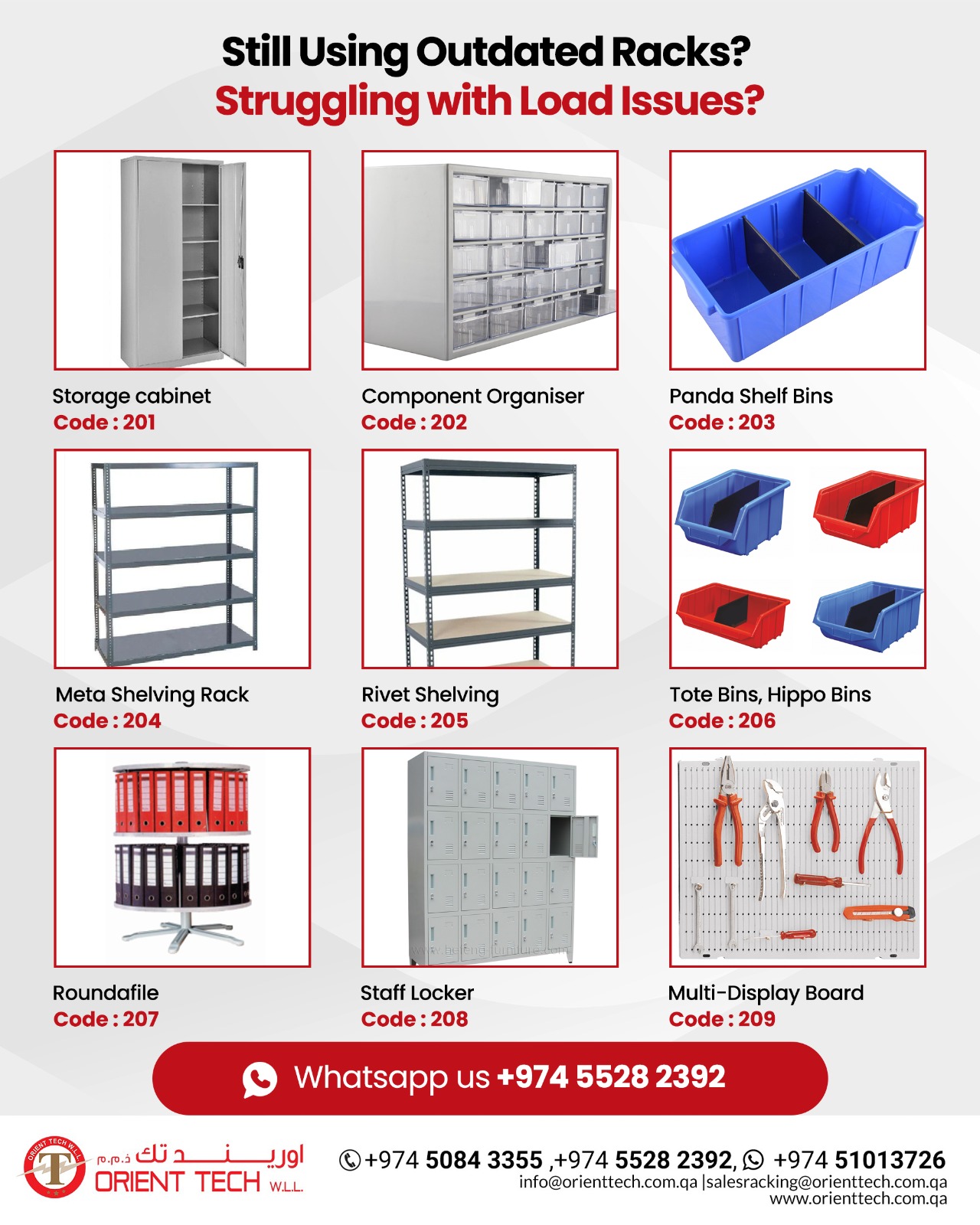 Orienttech - Cluttered Storage Slowing You Down? From lockers to ...