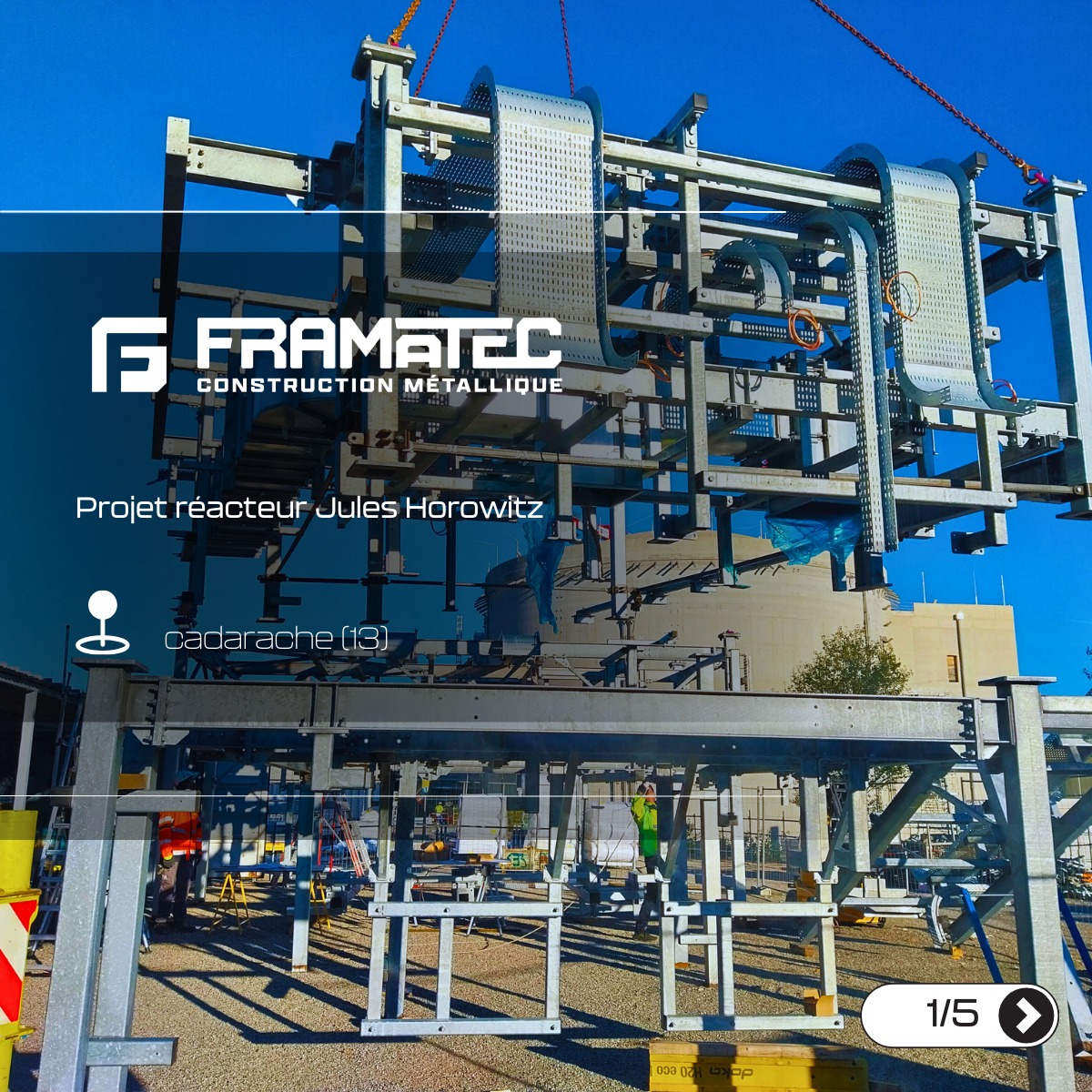Framatec - 🔩 Réalisation en cours – Projet Réacteur Jules... | Facebook