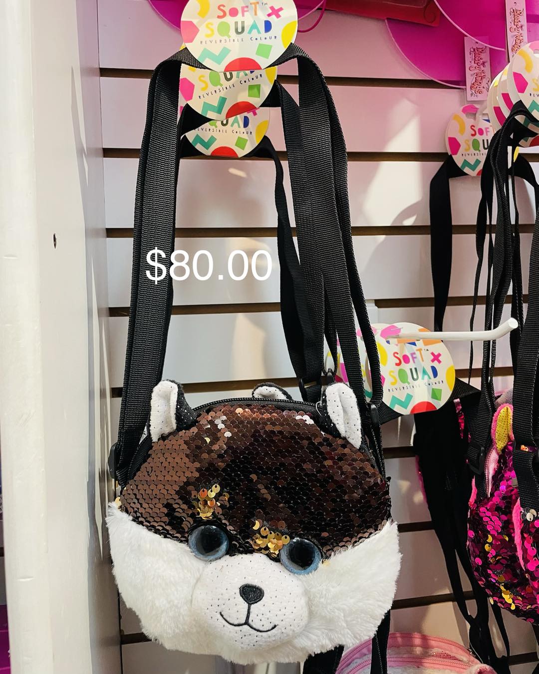 flip sequin mini small backpack initial bag cat pom pom Cute Sequins Ears School Zipper Order a Cute Sequins Cat Ears School Zipper Backpack today for only $32.00 at Lily Bloom! JUSTICE Girls Initial 