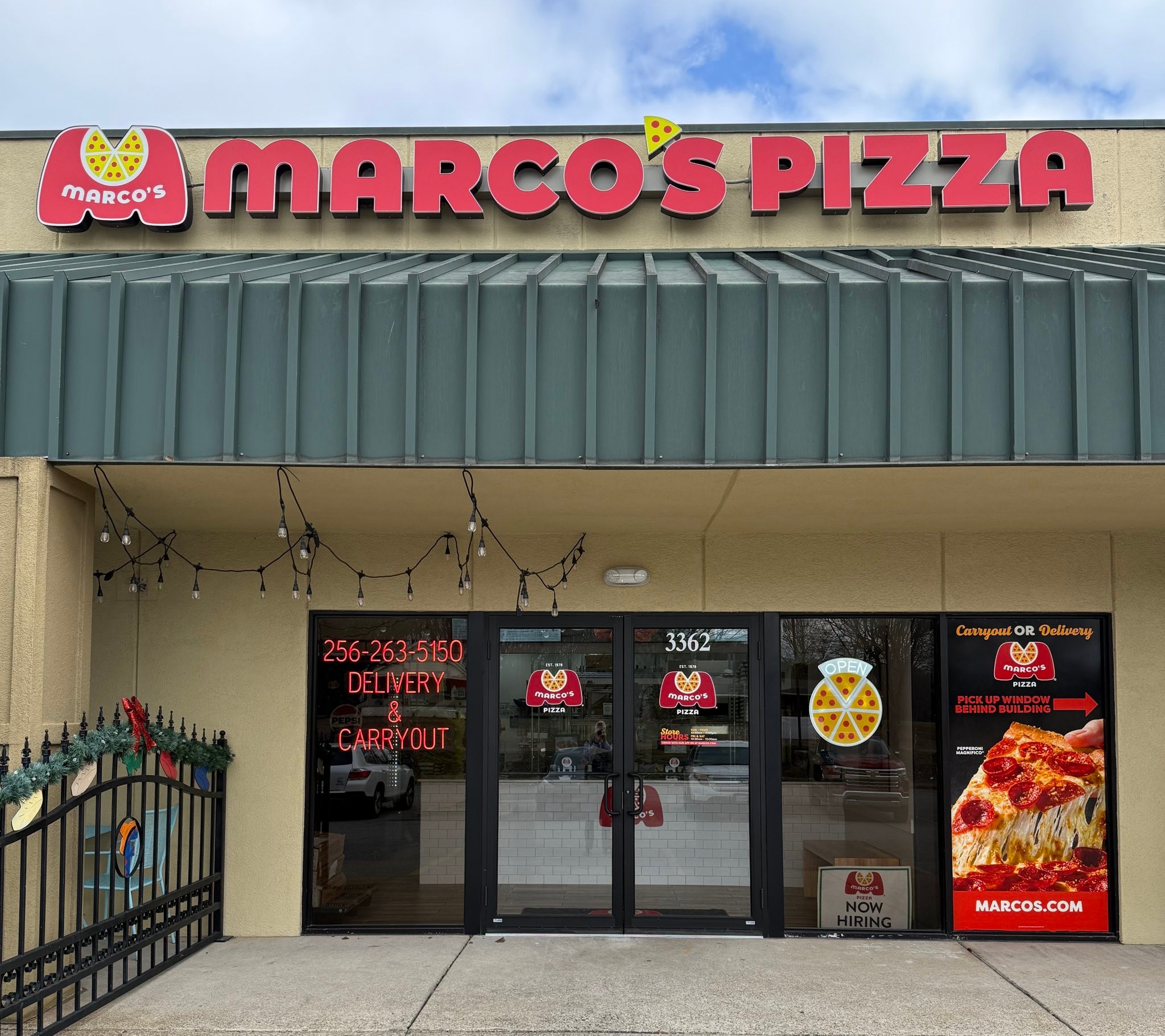 Marco's Pizza now open on Cloverdale Road in Florence