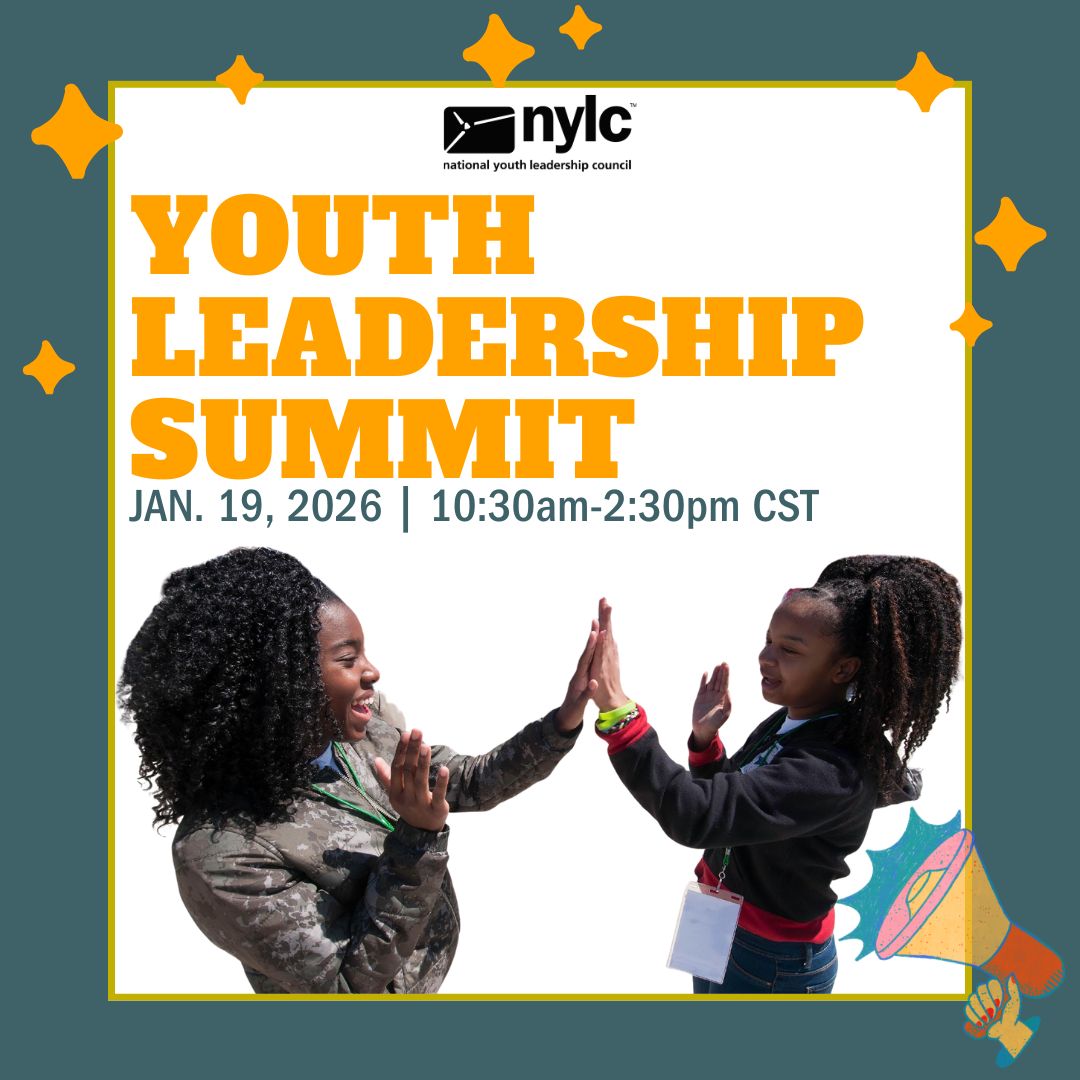 Registration is open... - National Youth Leadership Council | Facebook