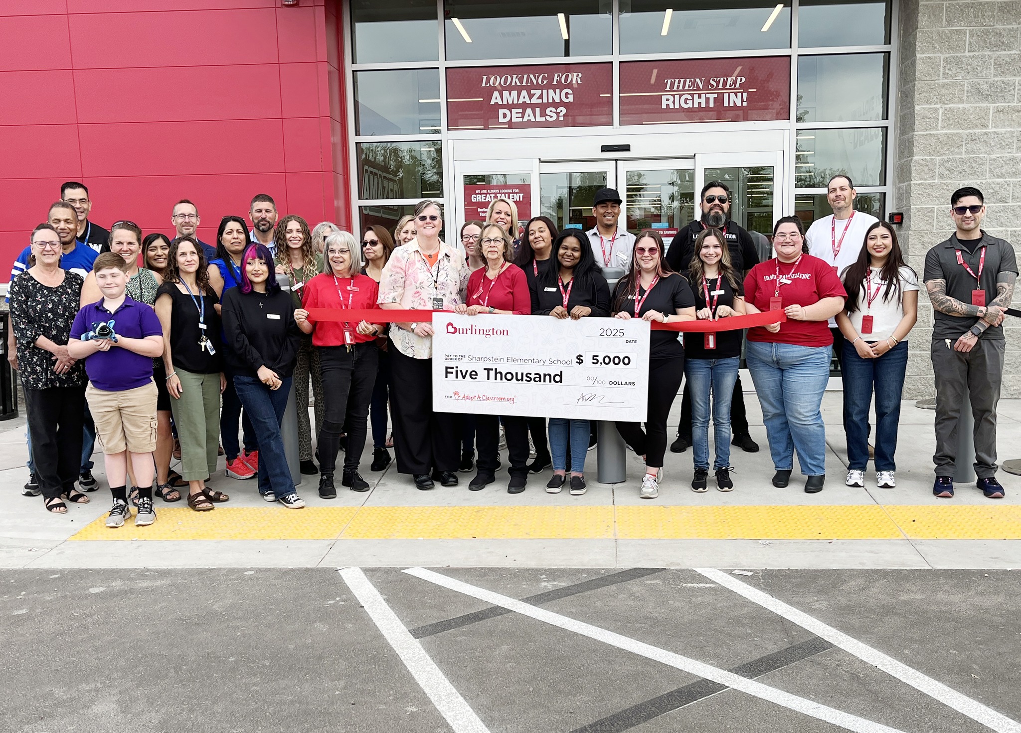 Walla - Burlington Stores Adopts Sharpstein Elementary with $5,000 ...