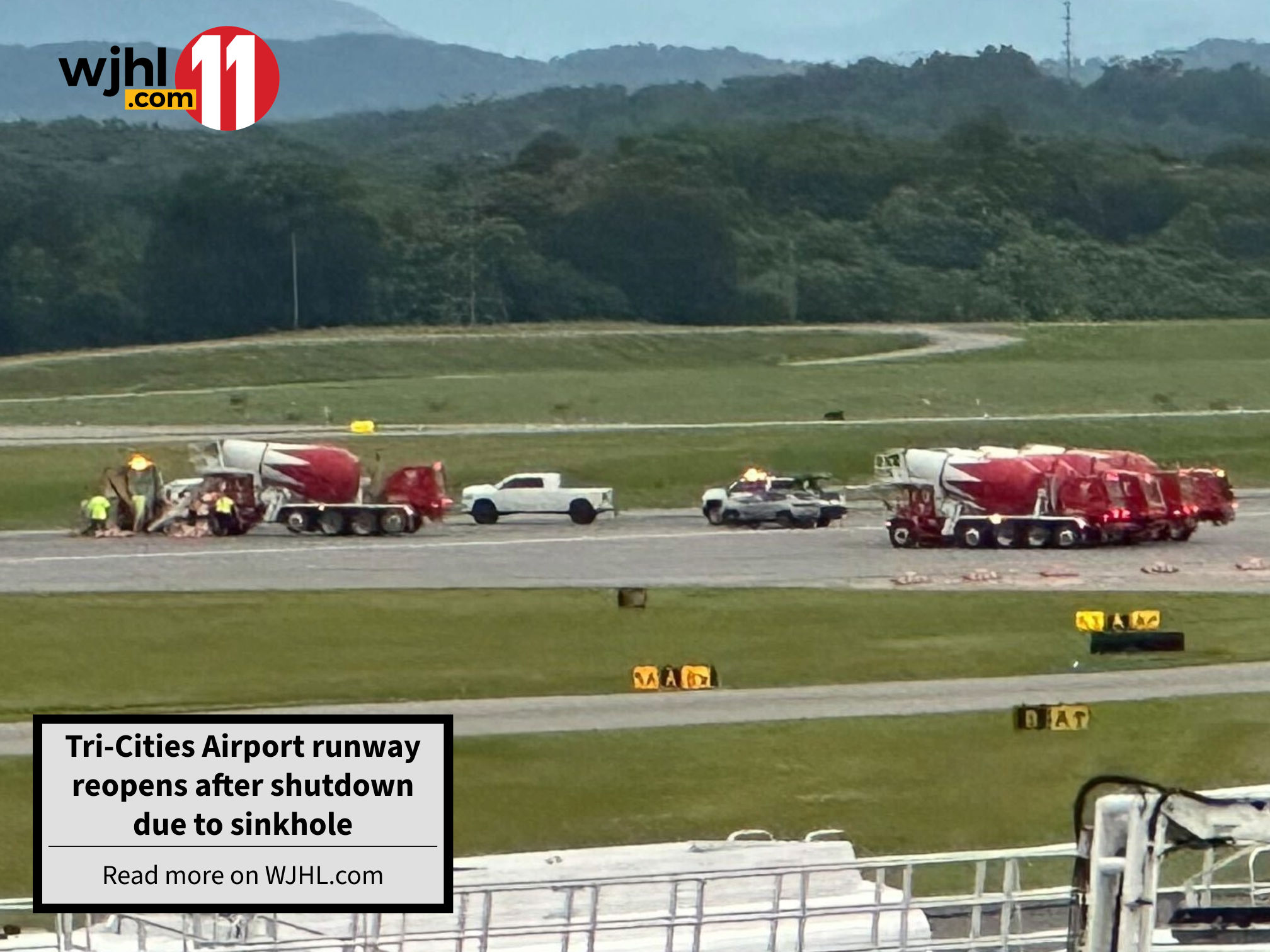 WJHL - Leaders at the Tri-Cities Airport (TRI) said its Runway 5