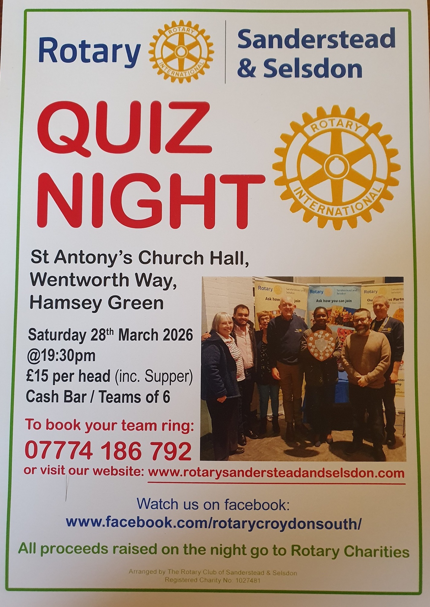 Rotary Sanderstead &... - Rotary Sanderstead & Selsdon