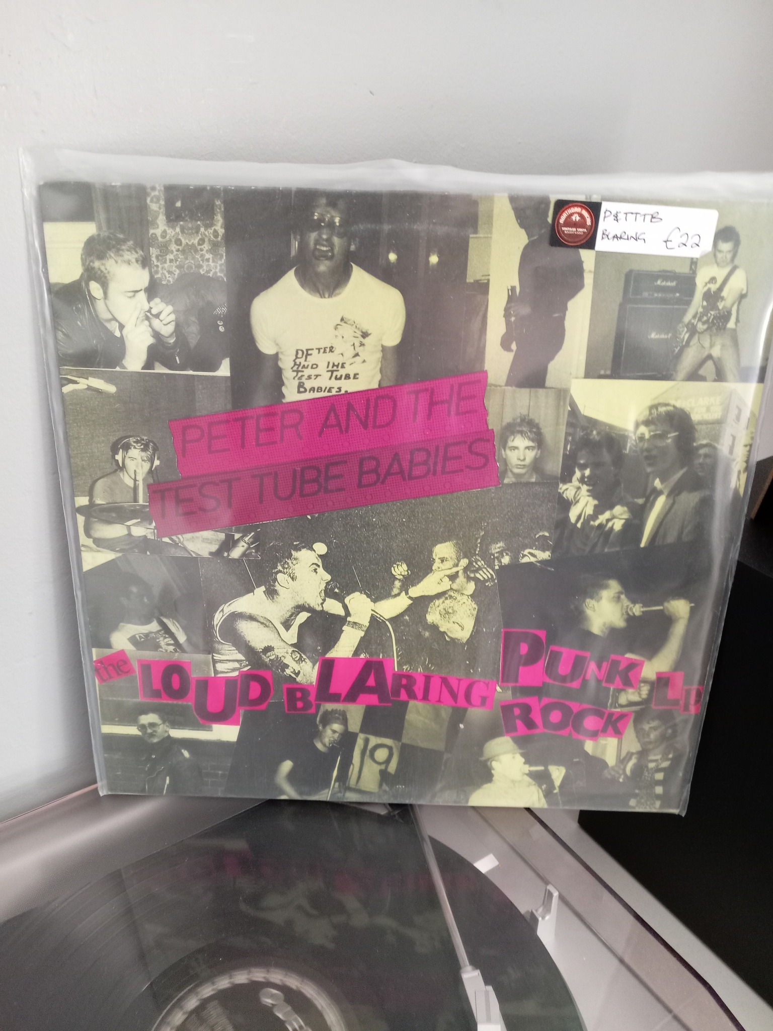 Peter and the Test Tube Babies punk rock LP reissue