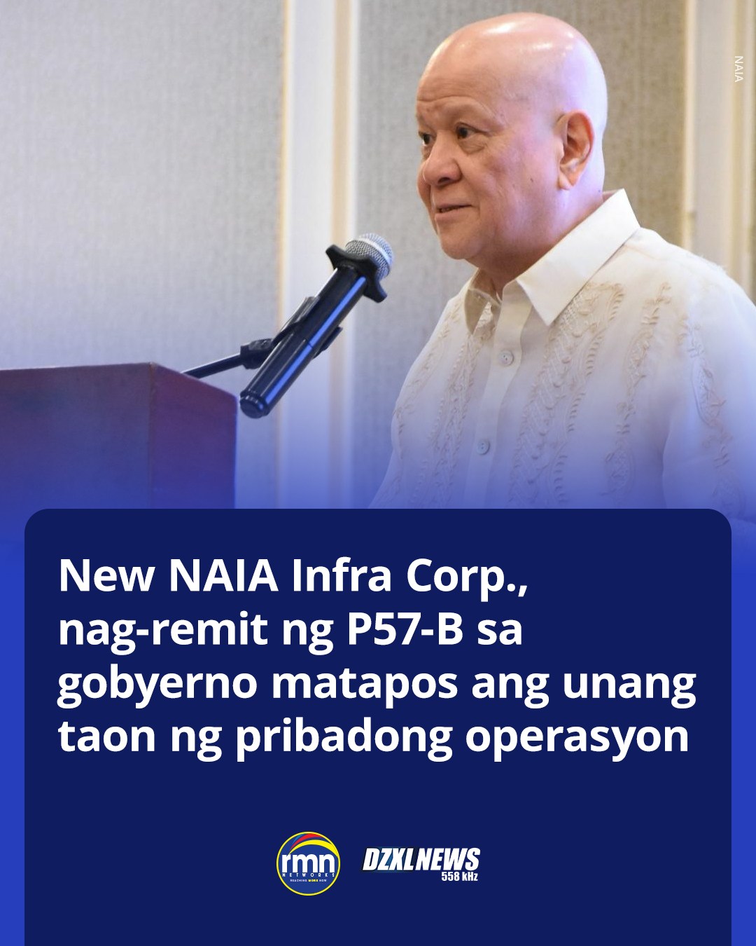 DYHP - 𝐍𝐄𝐖𝐒 𝐔𝐏𝐃𝐀𝐓𝐄 | New NAIA Infra Corp. chairman Ramon Ang nipahibawo ...