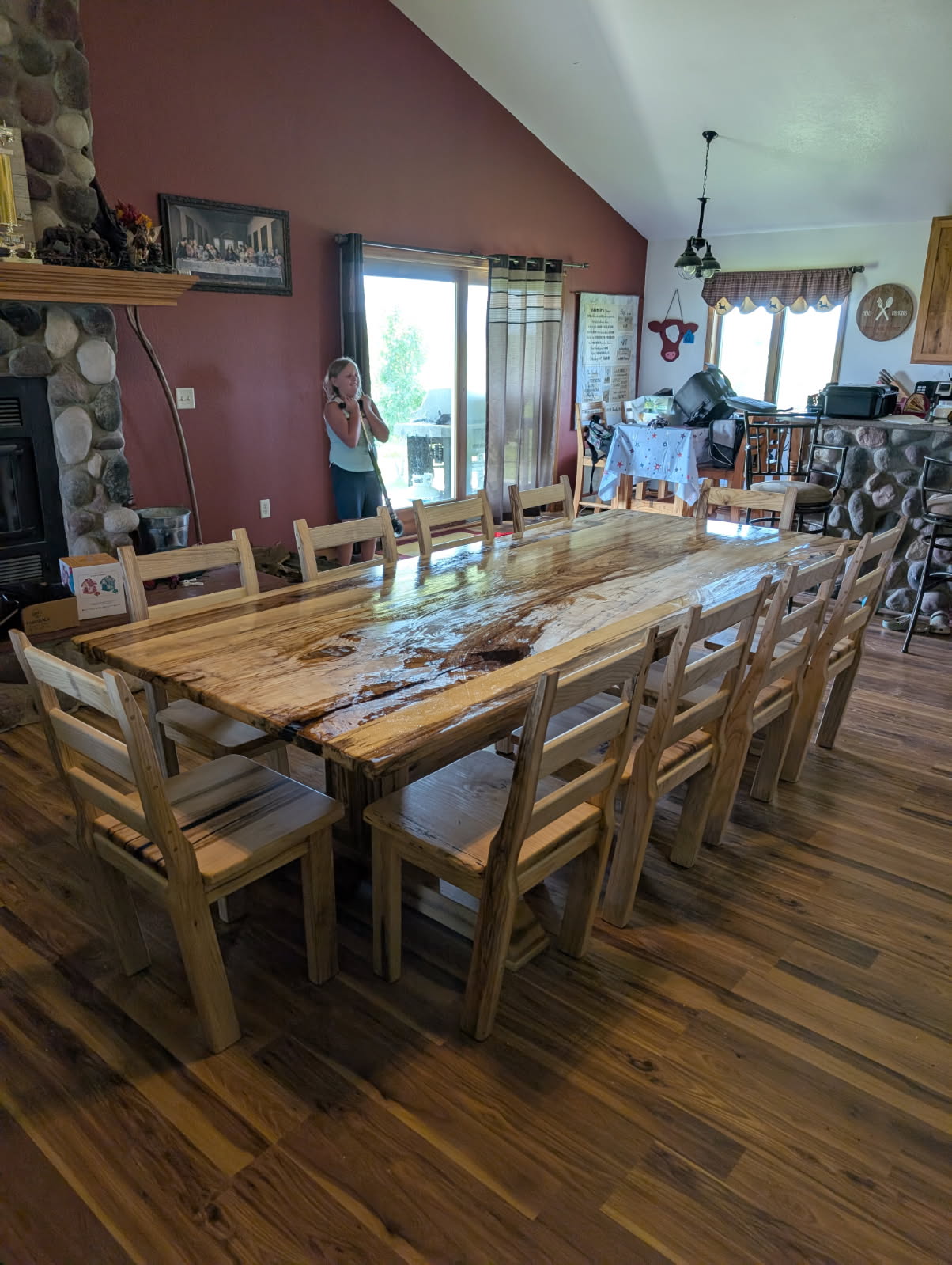 Remember that dining table from a few... - Oxbows Furniture | Facebook
