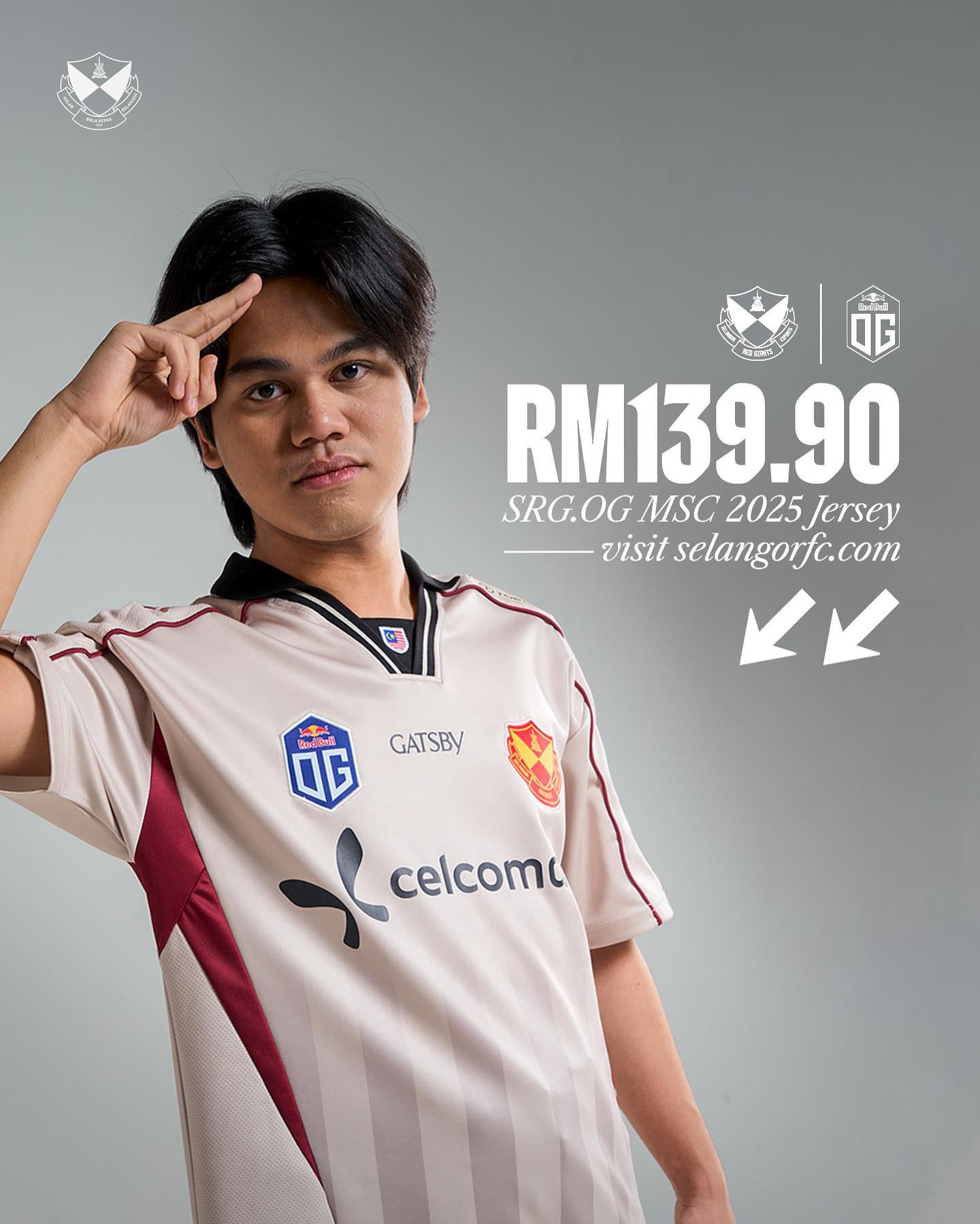 ? First look at our Yoodo SRG Mid Season Cup (MSC) Riyadh jersey 