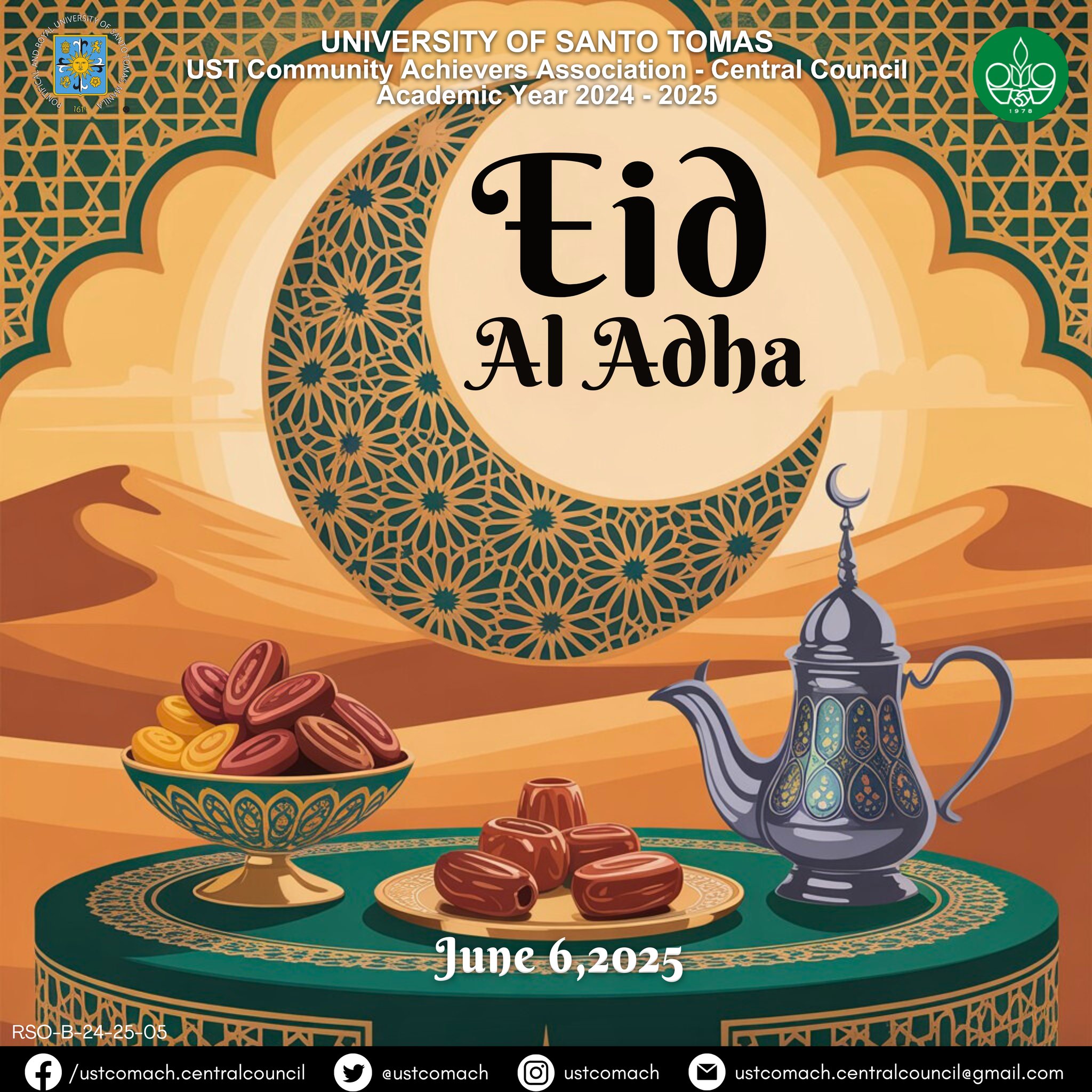 UST - 🌙 Eid Mubarak! Today, we join our Muslim brothers and sisters in ...