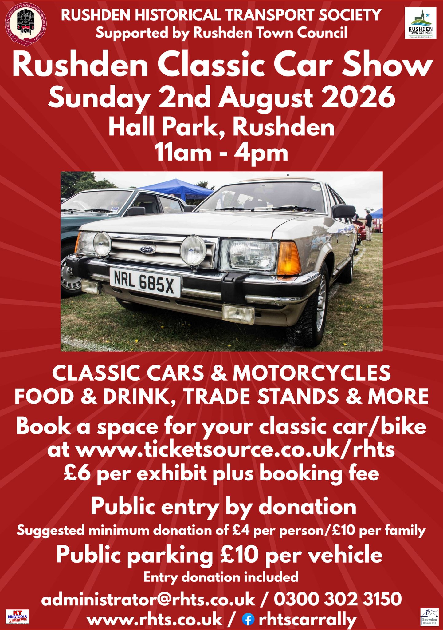Rushden Classic Car Show | Rushden
