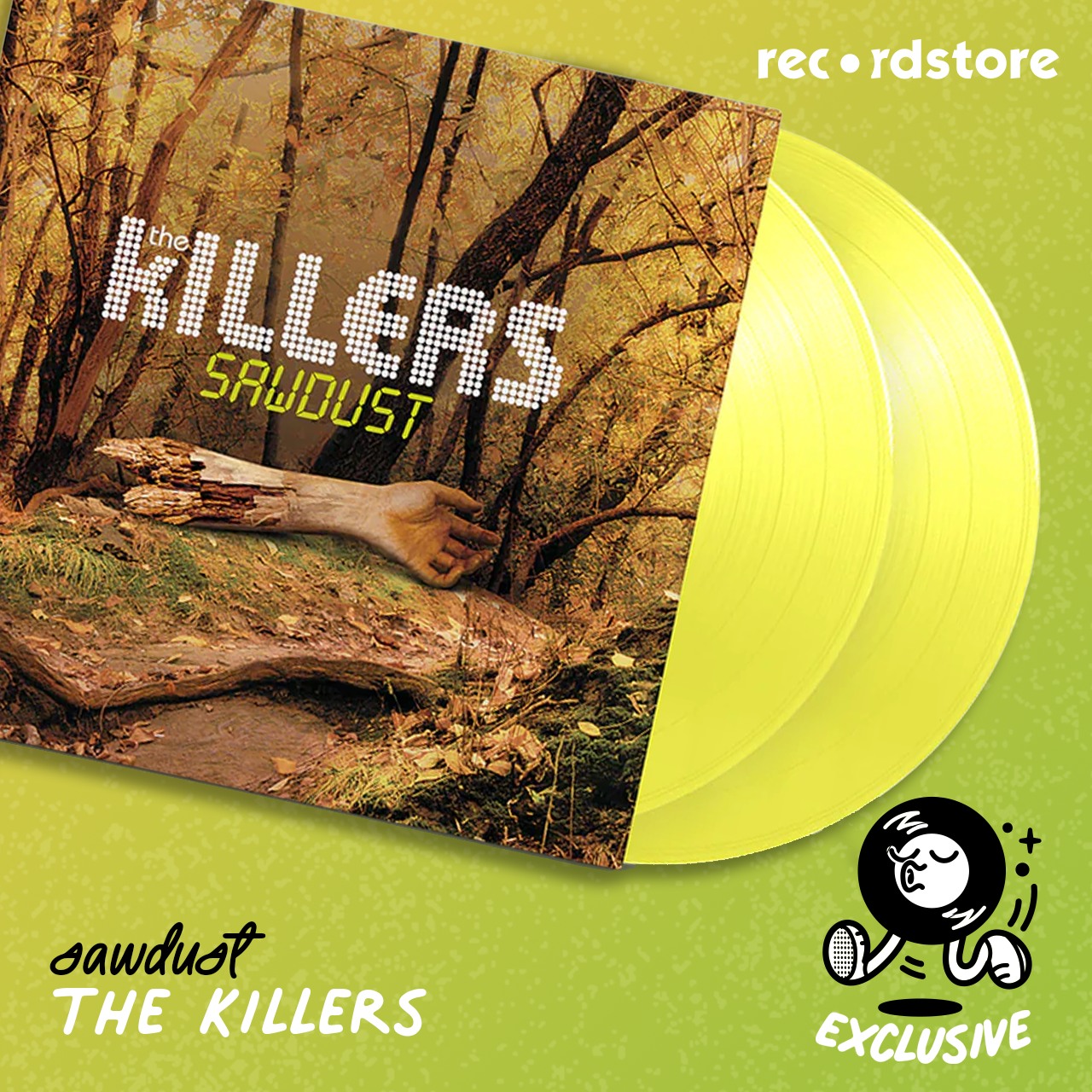 EXCLUSIVE | The Killers - Sawdust: Exclusive Yellow Vinyl 2LP 
