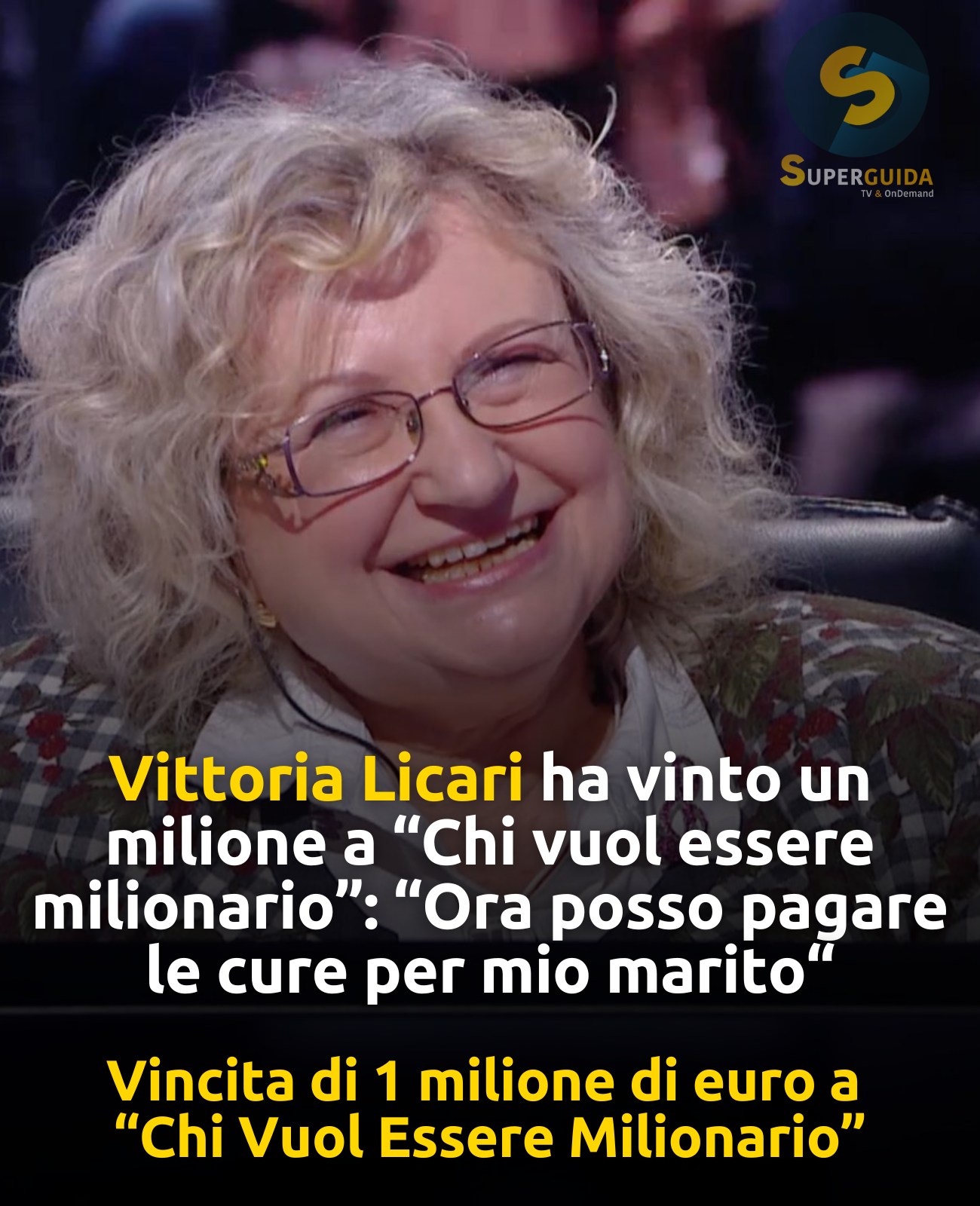 SuperGuidaTV - Vittoria Licari ha vinto 1 milione di euro... | Facebook