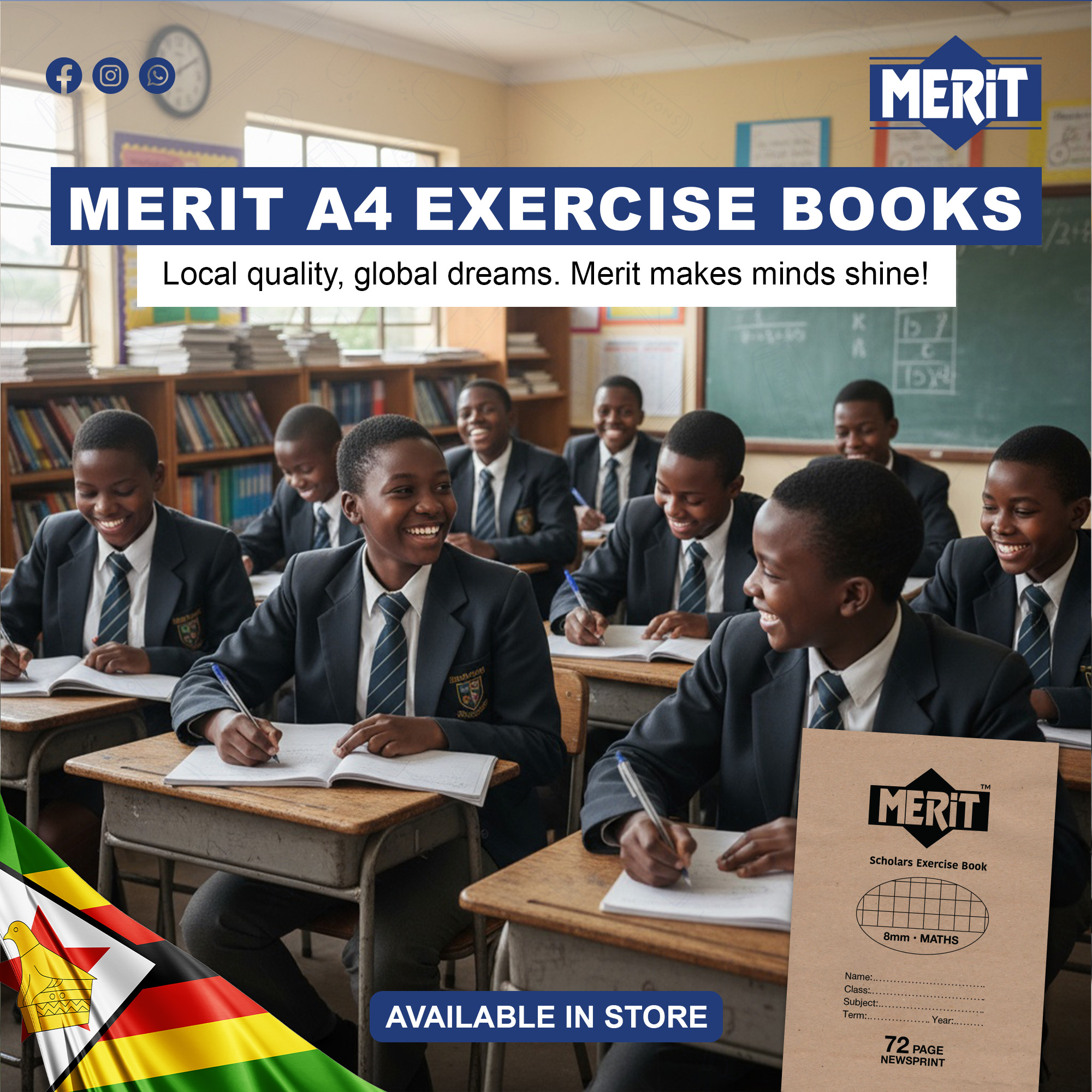 Merit - Merit A4 Exercise Books, where great education begins! Built ...