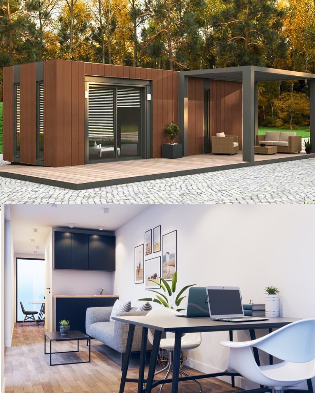 TinSpaces - 1 CONTAINER. 1 HOME. This image perfectly captures how far ...