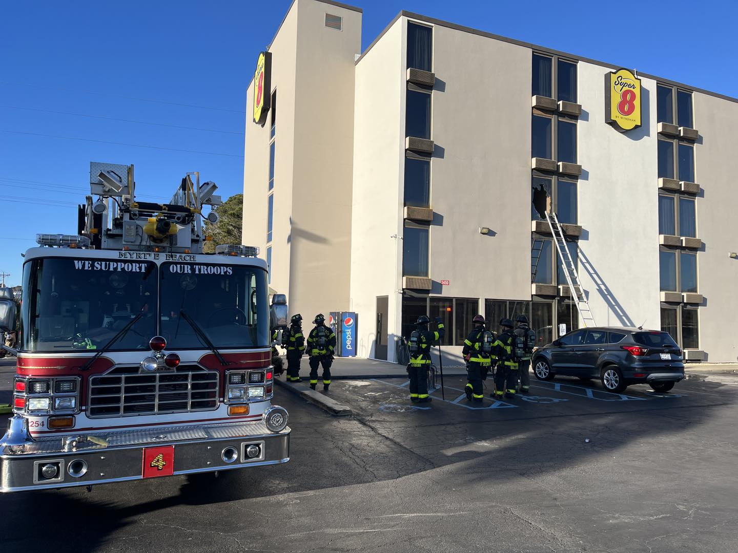 Myrtle - MBFD and HCFR Crews are on scene of a commercial structure ...