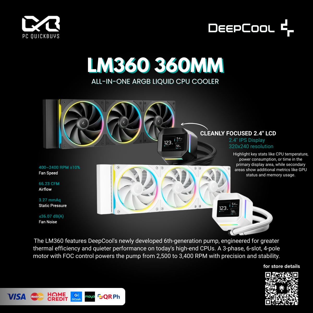 PC - Keep your rig cool and customizable with the DeepCool LM360 360mm ...
